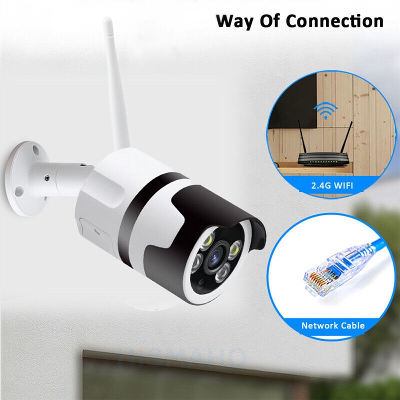 Picture of 1080P Wireless Wifi IP Camera Night Vision Smart Outdoor Home Security Camera