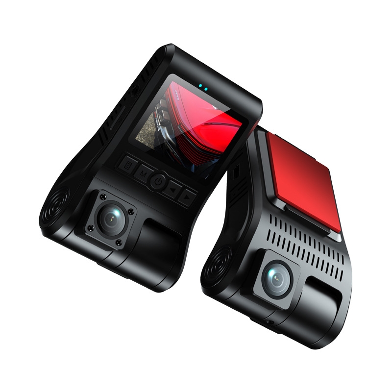 Picture of Dual Lens Car Dash Cam with Front Rear Internal Camera HD Dashcam Taxi Rear Cam