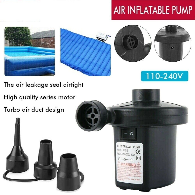 Picture of Electric Air Pump Inflator for Inflatables Camping Bed Mattress Swimming Pool