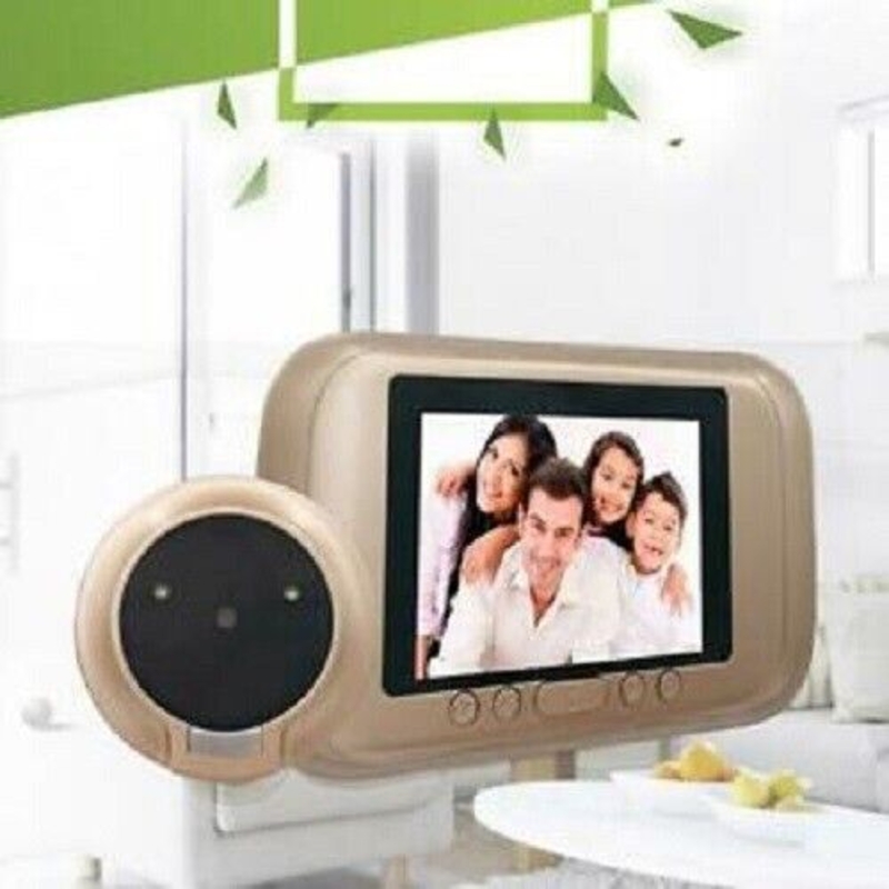 Picture of Digital Door Viewer Camera 3.5" LCD Screen Peephole Night Vision Cat Eye Motion