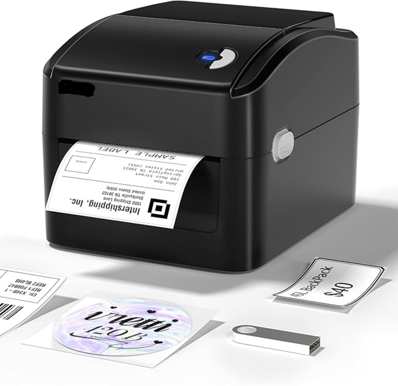 Picture of Thermal Printer USB WIFI Thermal Label Printer 4x6 for Shipping Label