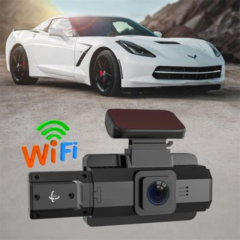 Picture of Wifi Hidden Car Dash Cam DVR Full HD Dash Mini Camera Dual Lens Video Recorder