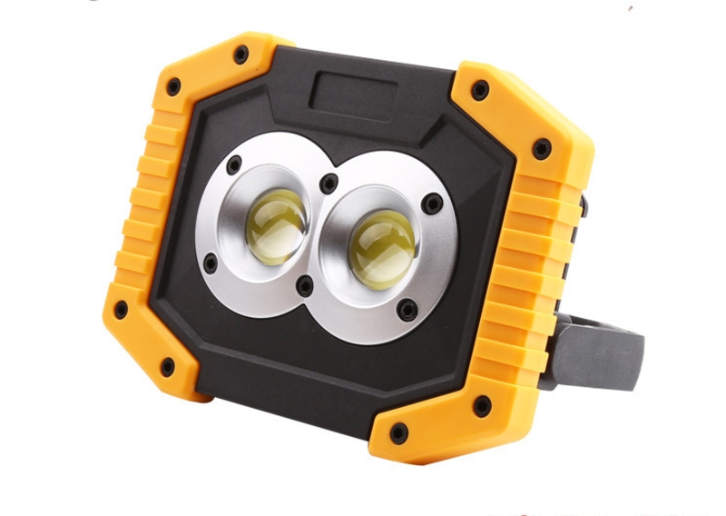 Picture of Solar LED Work Light USB Rechargeable Camping Tent Night Torch Flood Lamps