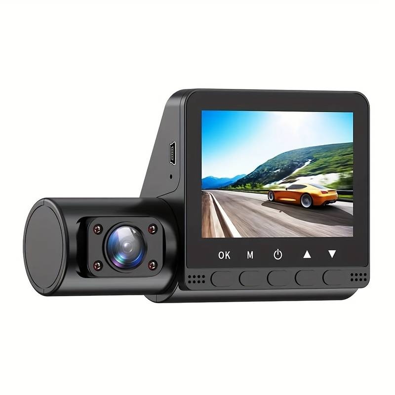 Picture of Car Dashboard Camera Front Inside Free Rear Camera Car Camera With IR Night Vision