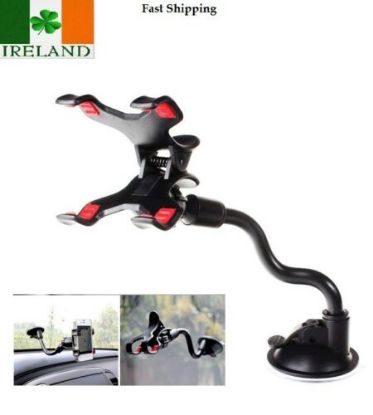 Picture of Car Universal Windscreen Suction Mount Holder Stand Mobile Phone Long Neck Flexi