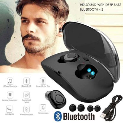 Picture of Wireless Bluetooth Earphones Headphones Earbuds Headsets All Smartphone