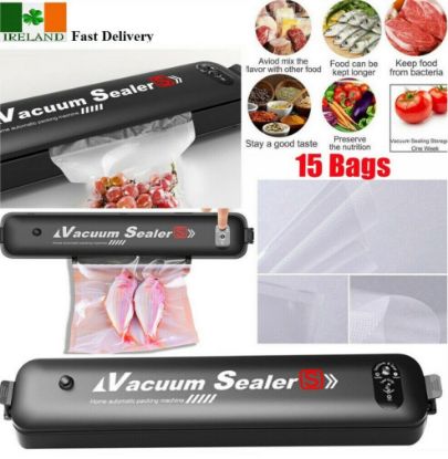 Picture of Portable Automatic Food Vacuum Sealer Bag Packing Machine Sous Vide Storage Bags