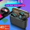 Picture of Mini Wireless Bluetooth Earphones Powerbank Headphones Earbuds Ear Pods Earpiece 