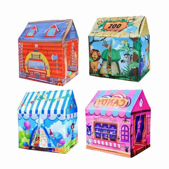 Picture of New Children Kids Play Tent Fairy Princess Girls Boys Hexagon Playhouse House